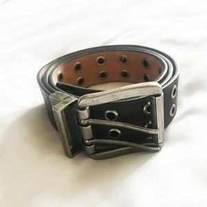 Genuine leather Barney's New York women's belt